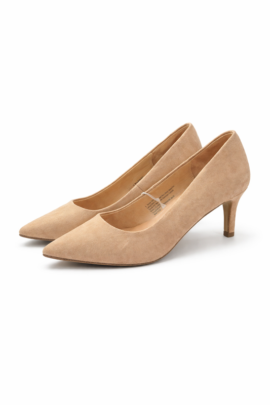 Elegant Suede Pointed Heels